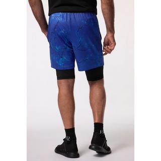JP1880 Iron Anvil QuickDry Alloverprint Fitness Bermudashorts  
