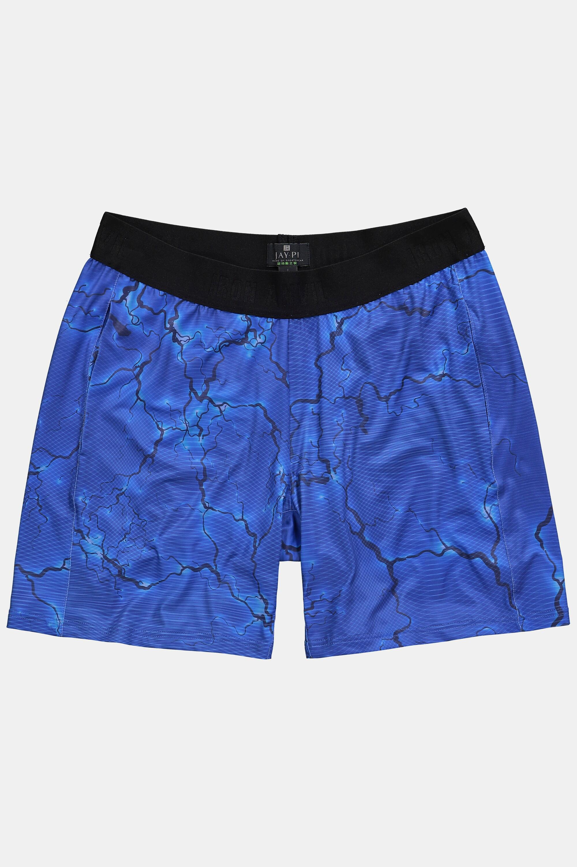 JP1880 Iron Anvil QuickDry Alloverprint Fitness Bermudashorts  