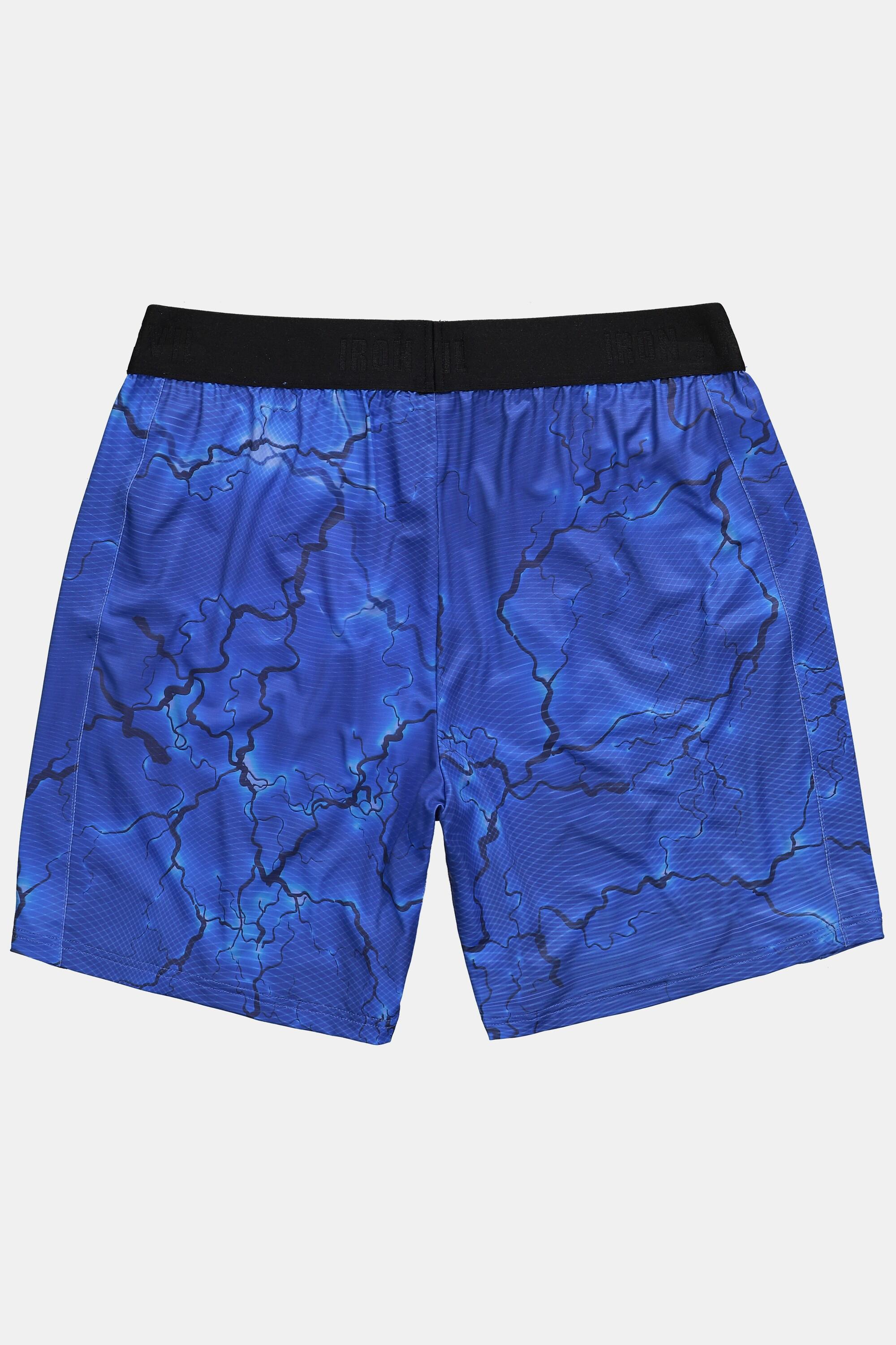 JP1880 Iron Anvil QuickDry Alloverprint Fitness Bermudashorts  