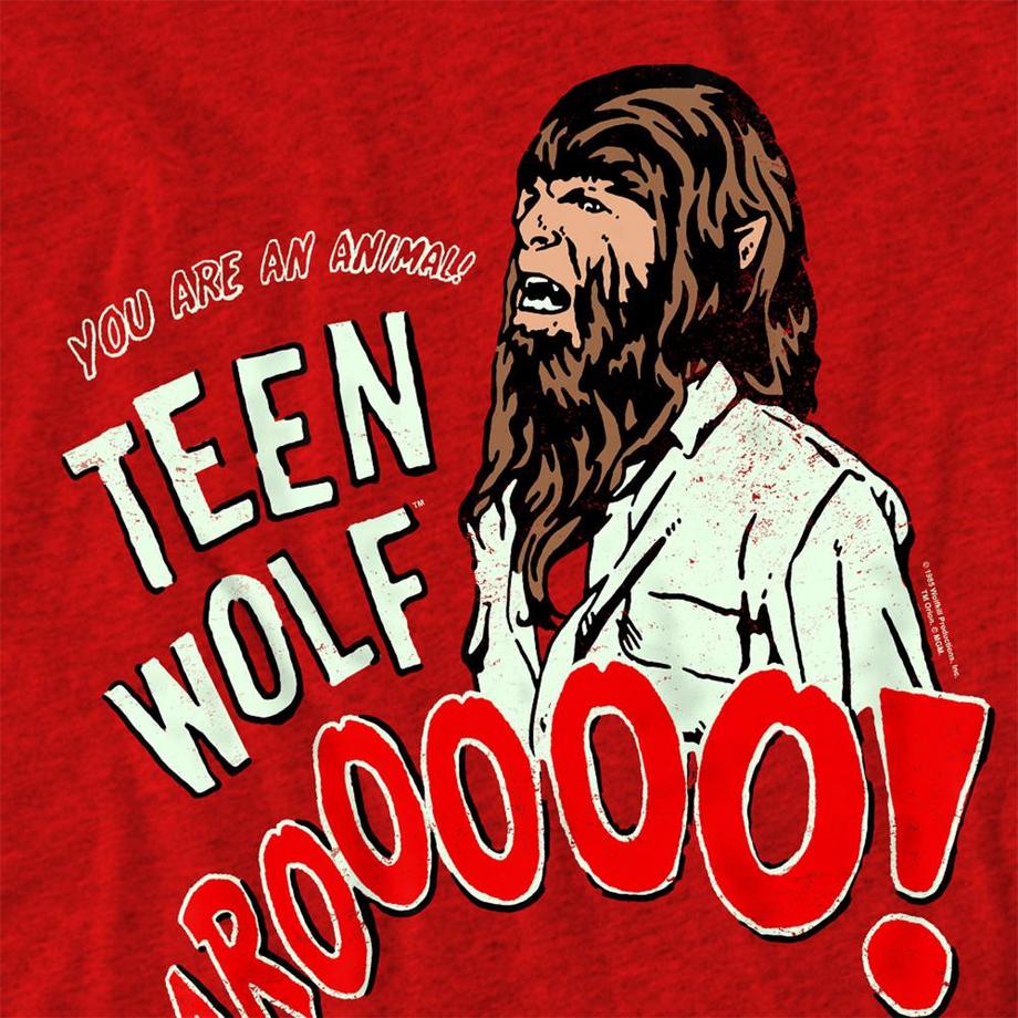 Teen Wolf  T-ShirtMotiftyle Visage D´animal 