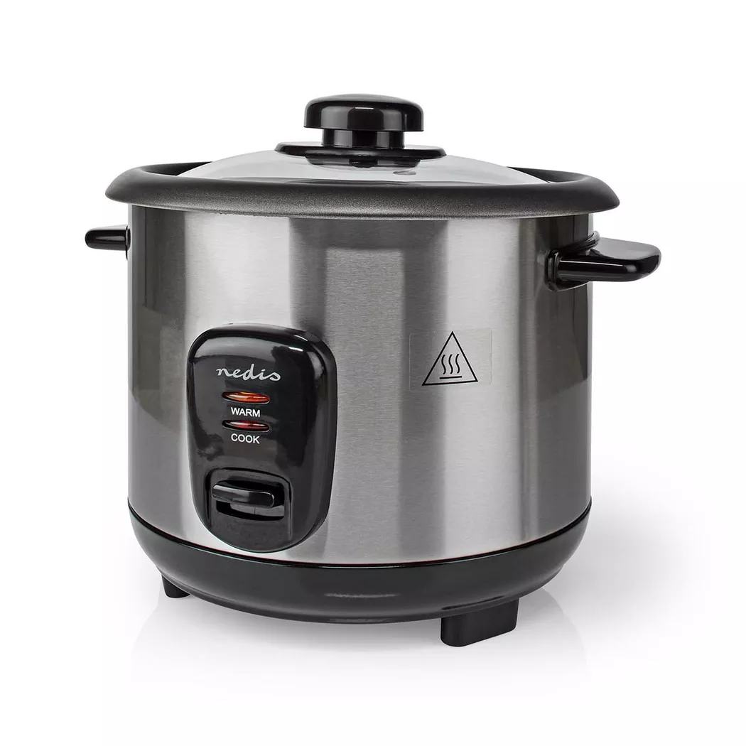 Nedis – Reiskocher 400W mit Schüssel 1L, Schwarz