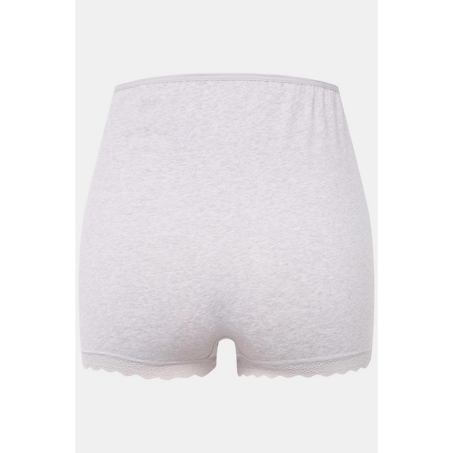 Ulla Popken Bellieva Panty Überbauch-Einsatz Saumspitze  