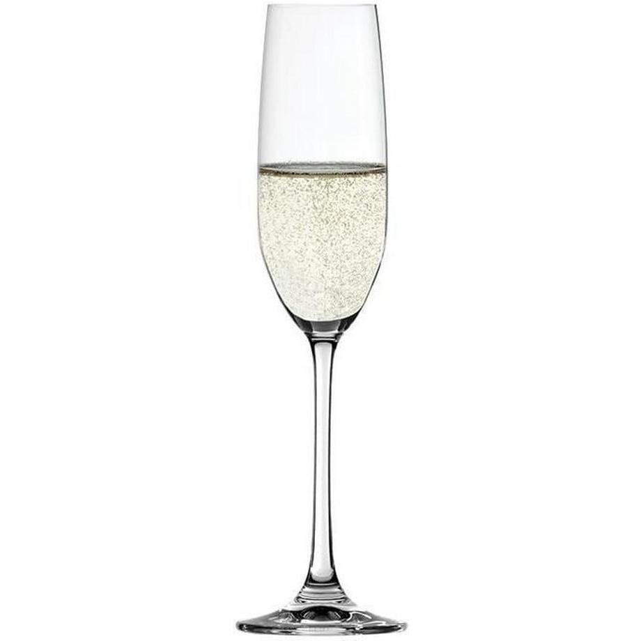 Spiegelau Champagnerglas Salute 210 ml, 4 Stück, Transparent   