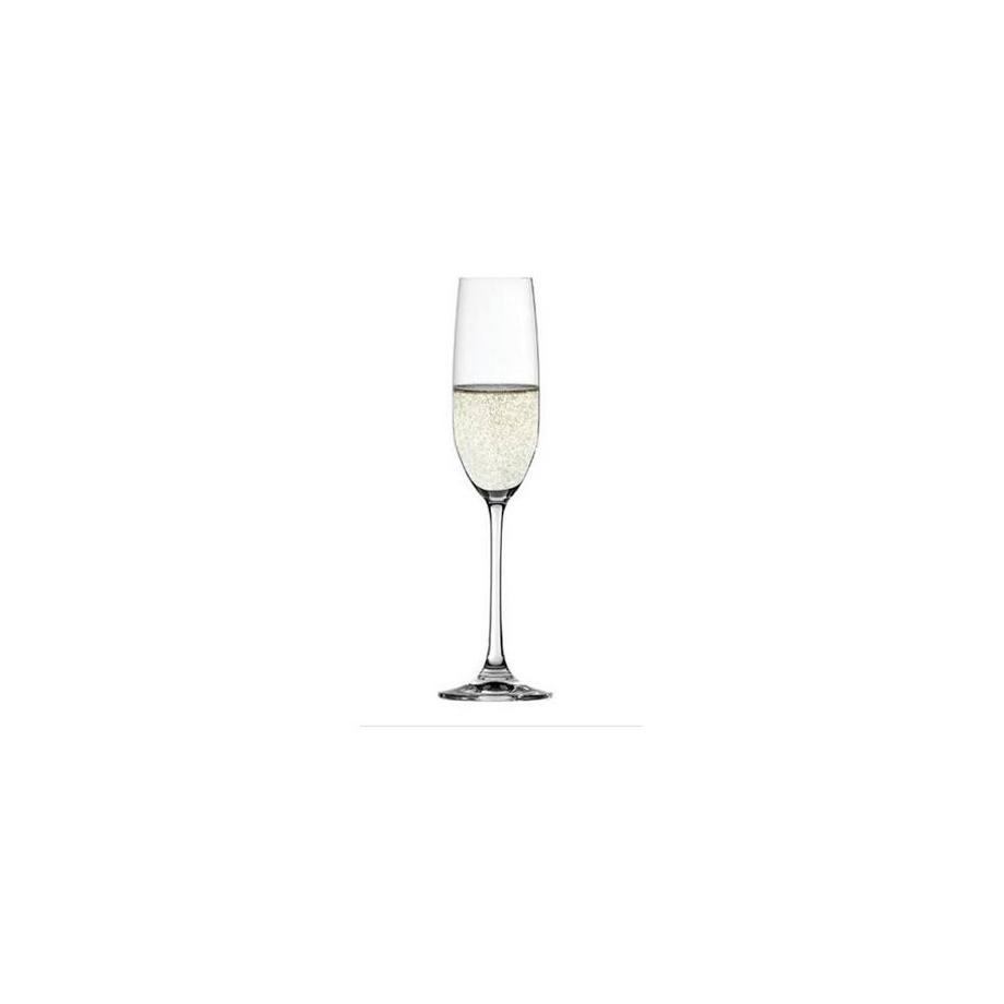 Spiegelau Champagnerglas Salute 210 ml, 4 Stück, Transparent   