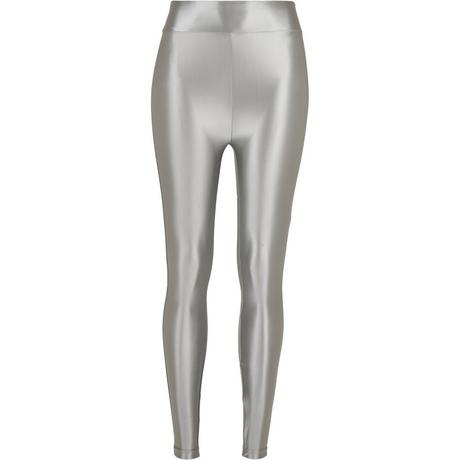 URBAN CLASSICS  Leggings hohe Taille Frau große Größen  Shiny Metalic 