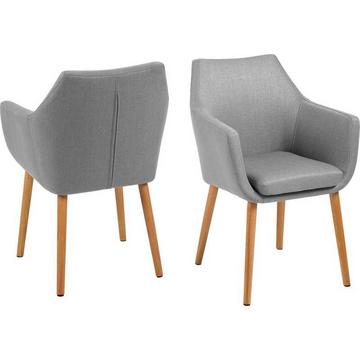 Fauteuil Bahamas chêne gris clair