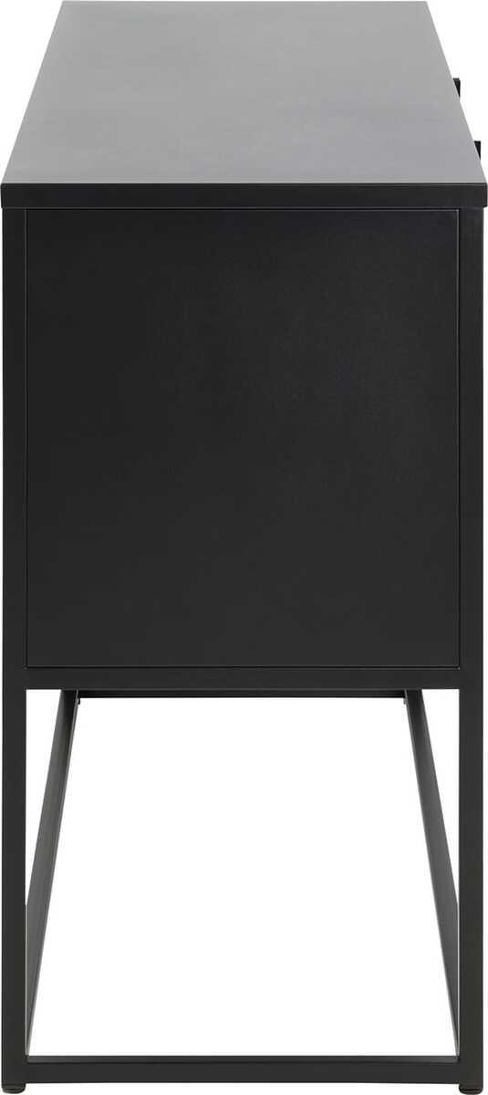 mutoni Credenza Linea Moderna nera 120x40x80  