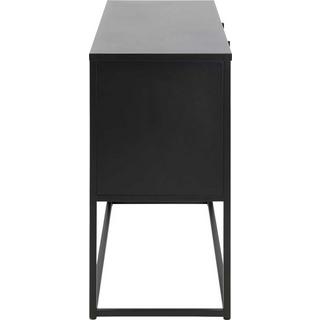 mutoni Credenza Linea Moderna nera 120x40x80  