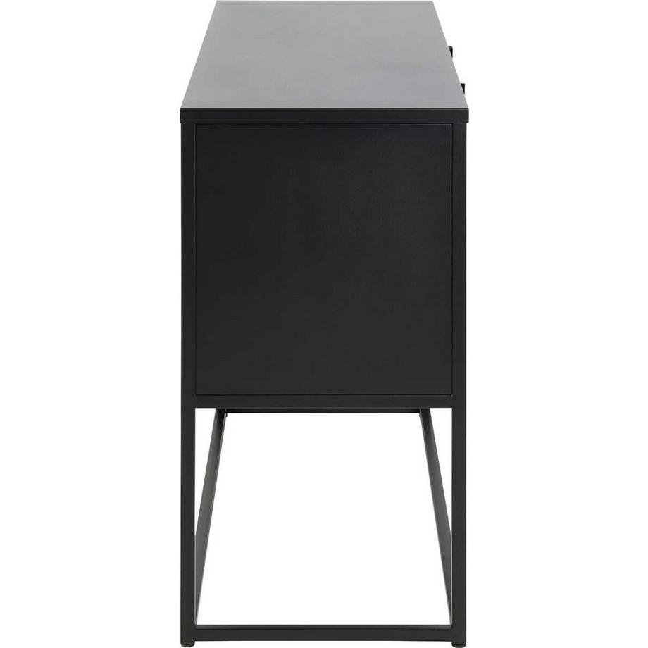 mutoni Credenza Linea Moderna nera 120x40x80  