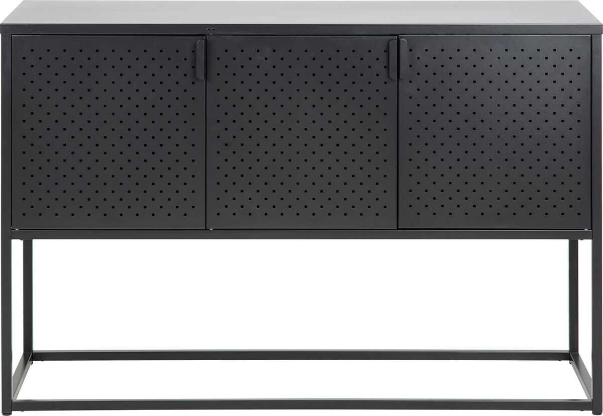 mutoni Credenza Linea Moderna nera 120x40x80  