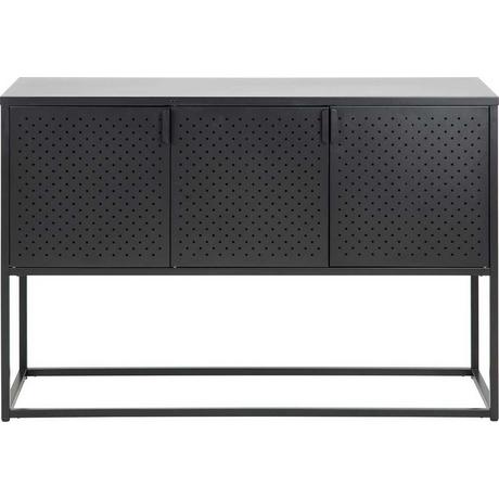 mutoni Credenza Linea Moderna nera 120x40x80  