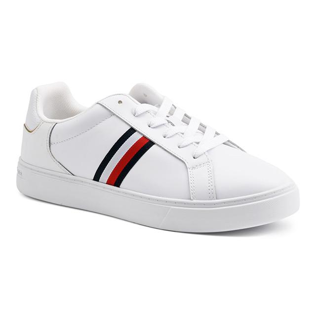 TOMMY HILFIGER  ESSENTIAL COURT SNEAKER STRIPES-37 