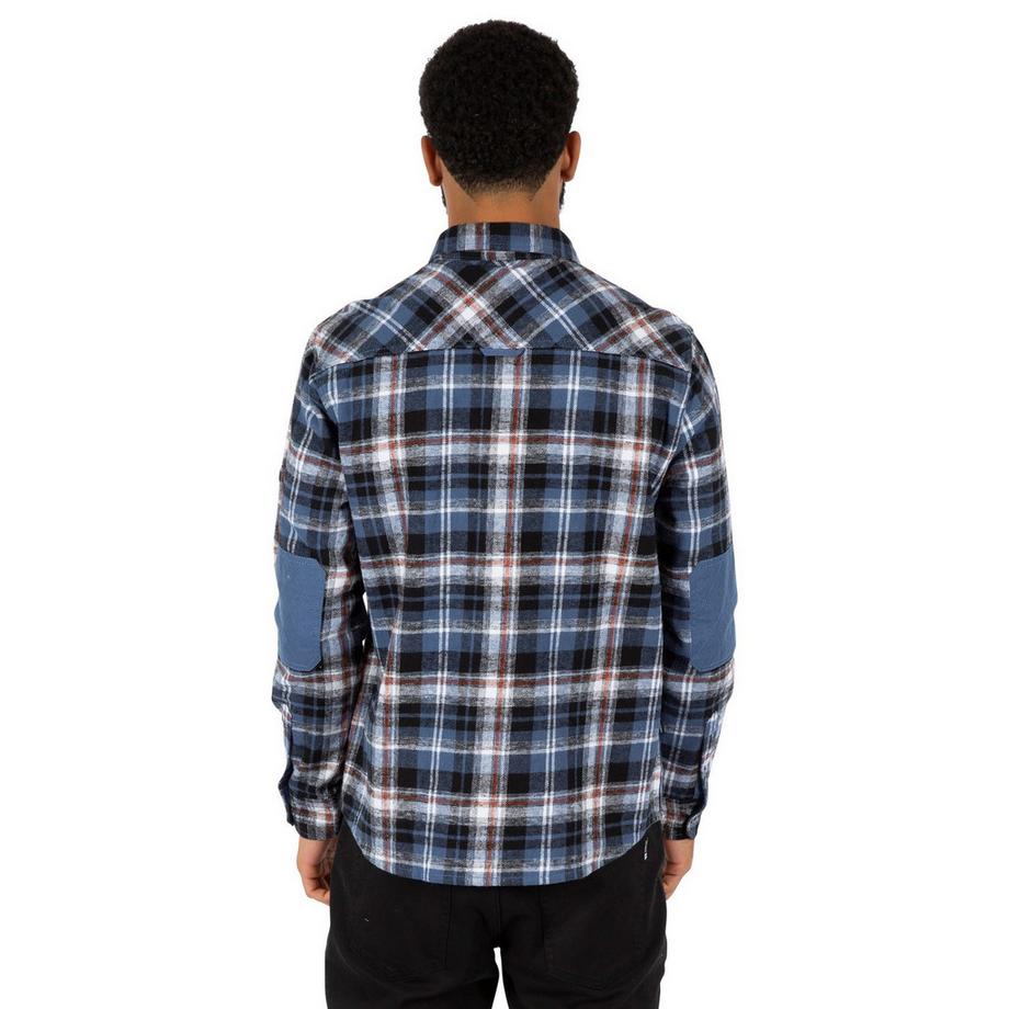 Trespass Camicia Zalah a Quadri con Collo  