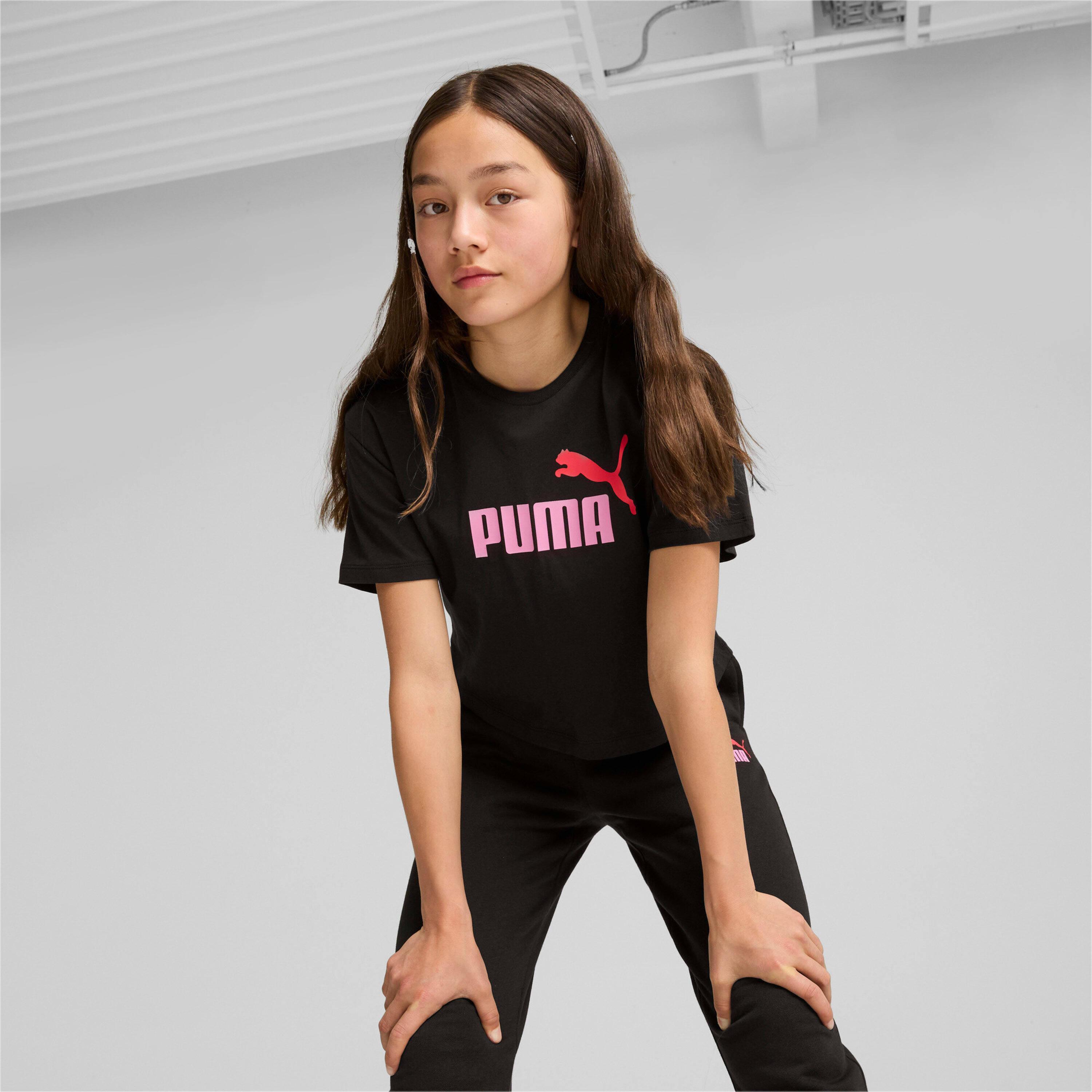 PUMA  t-shirt court fille logo 