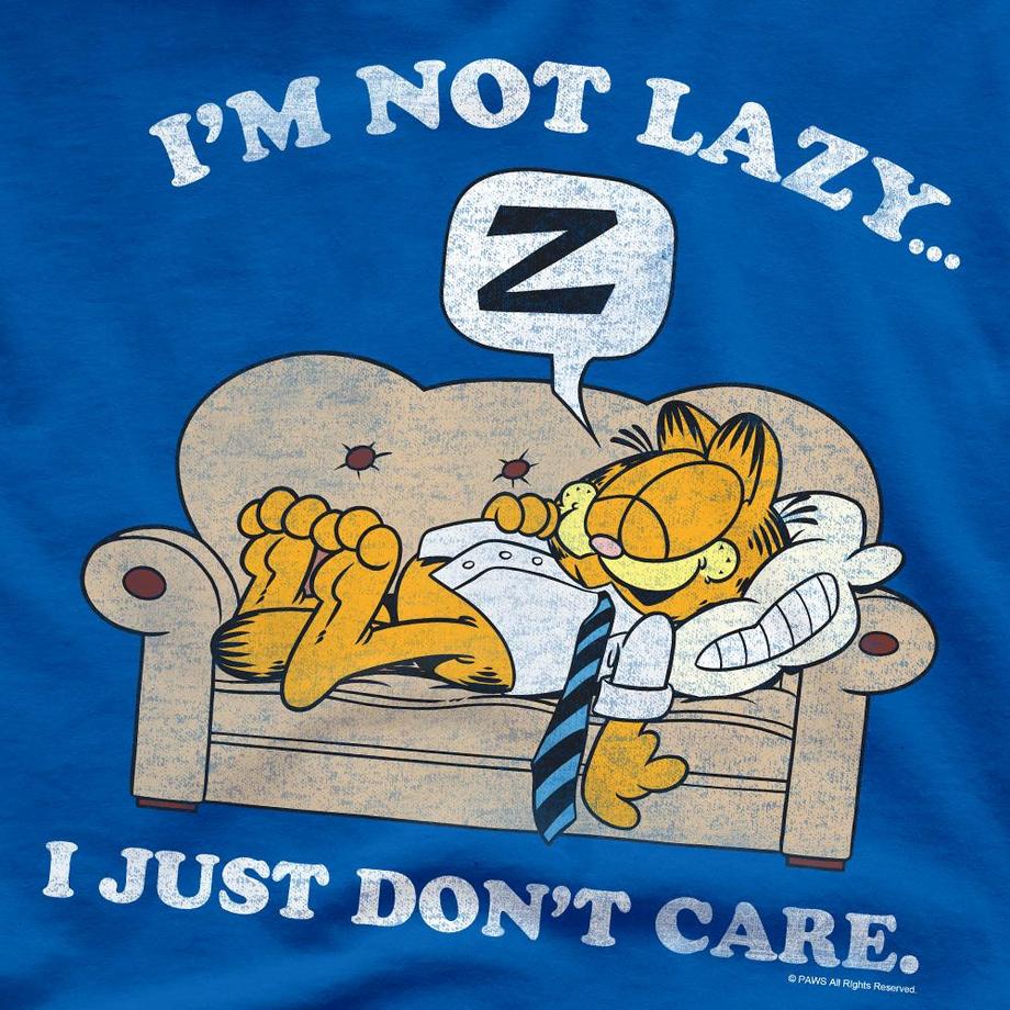 Garfield  T-ShirtNot Lazy 