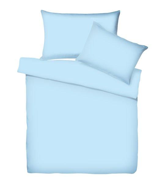 Living Home Uni Satin Taie de duvet  