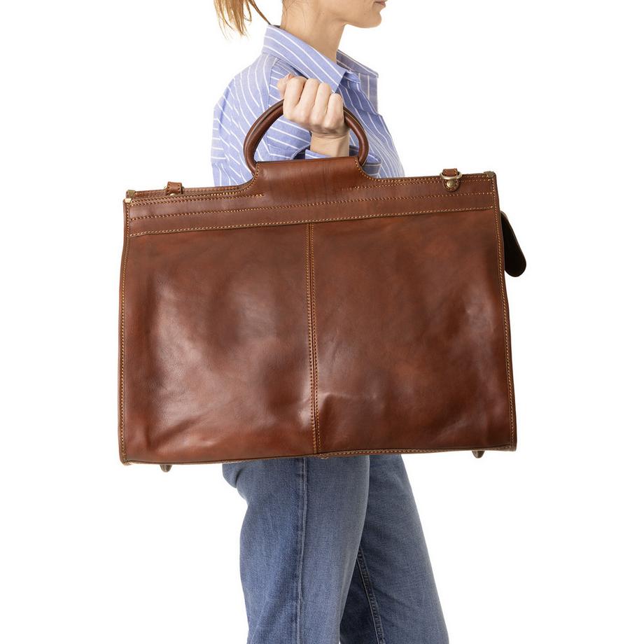 Viola Castellani Sac de voyage en cuir  