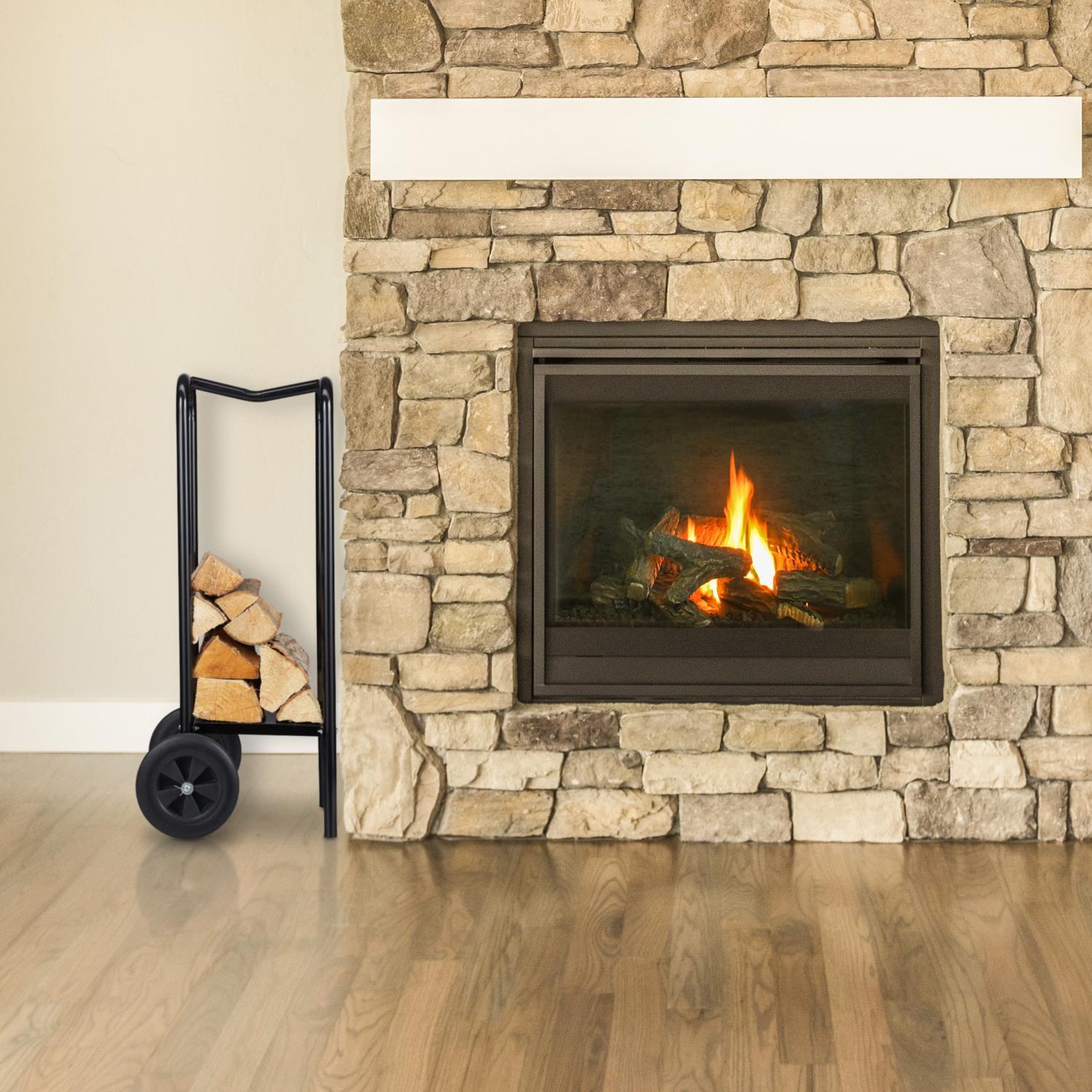 B2X Carretto di legno con ruote  