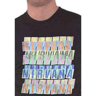 Nirvana Stacked Logo T-Shirt  