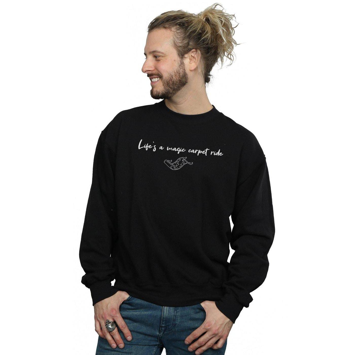 Disney  Life's A Magic Carpet Ride Sweatshirt 