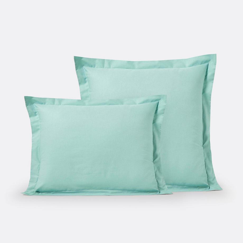 La Redoute Intérieurs Scenario Unifarbener Polycotton Kissenbezug mit Stehsaum  