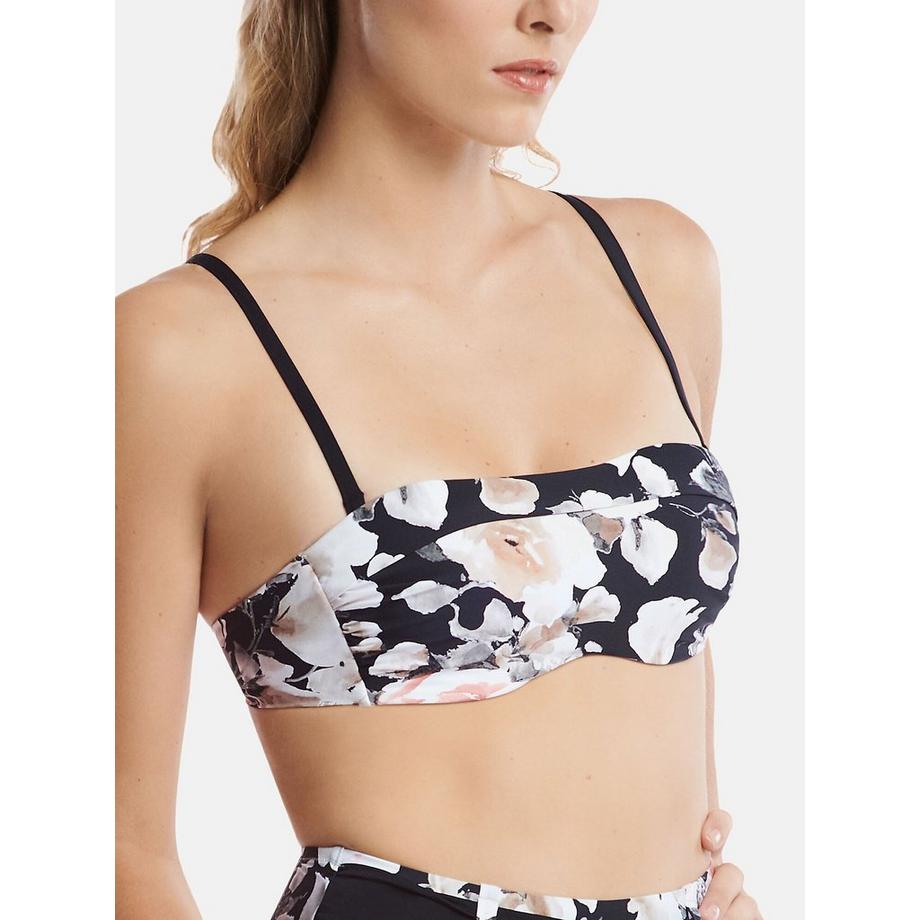 Vorgeformtes Bandeau-Badeanzugoberteil Hawaii