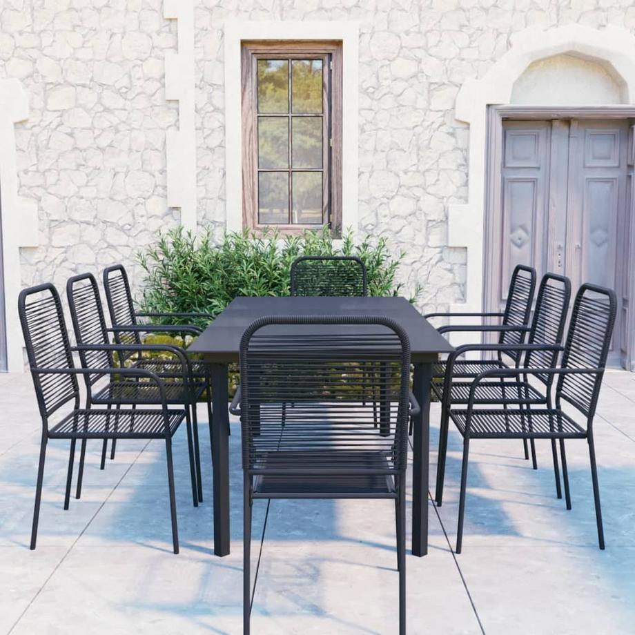 VidaXL set da pranzo da giardino  