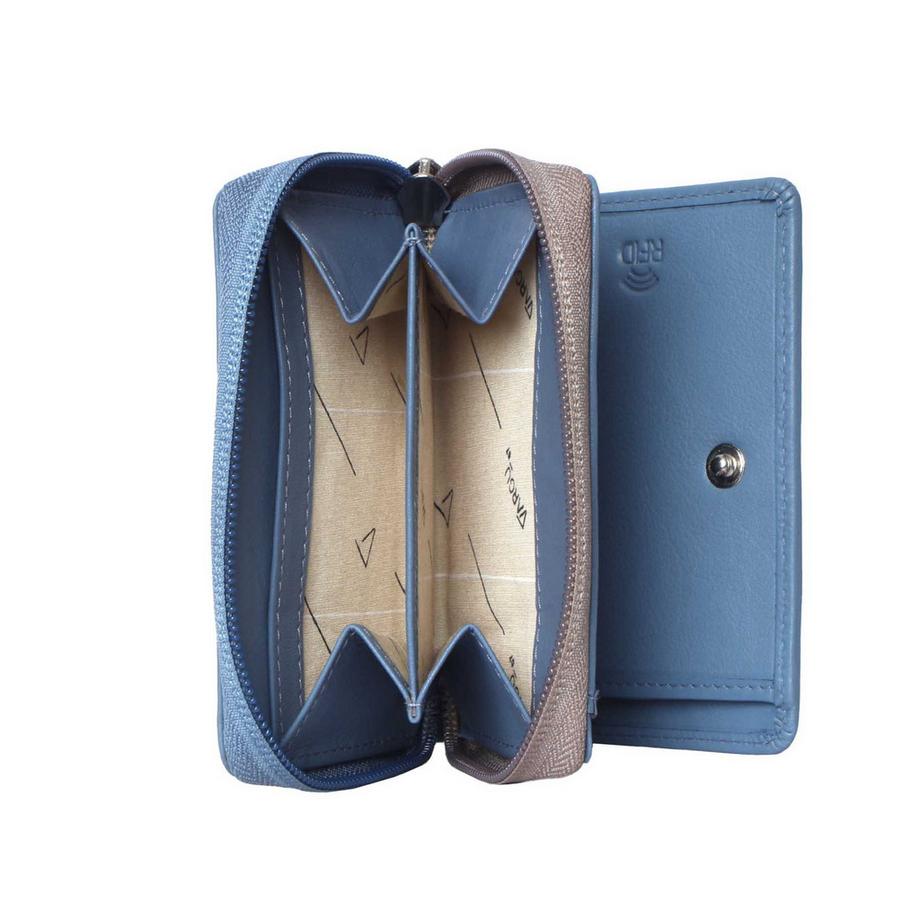 VARGU WENS 1-A Portefeuille en cuir véritable  