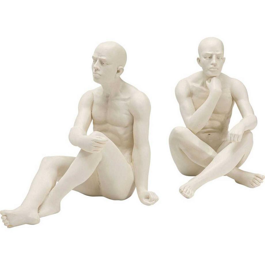 KARE Design  Serre-livres Meditating Man (lot de 2) 