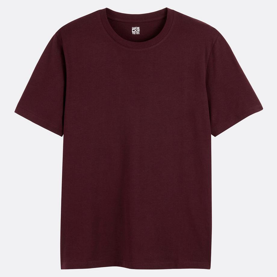 La Redoute Collections Rundhals Kurzarm T-Shirt  