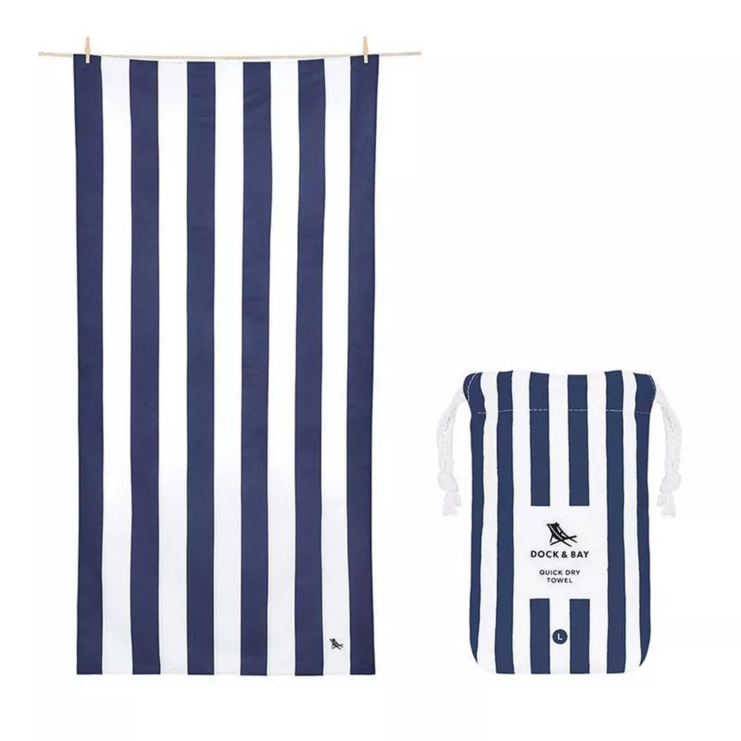 Dock&Bay Telo bagno Cabana L Navy