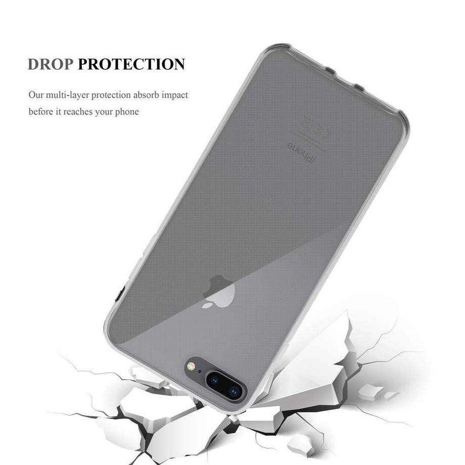 Cadorabo  Hülle für Apple iPhone 7 PLUS  7S PLUS  8 PLUS TPU Silikon Ultra Slim 