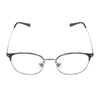 eStore Clubmaster Lunettes Anti Lumière Bleue Gris Argent  