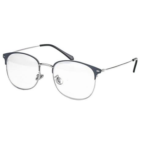 eStore Clubmaster Lunettes Anti Lumière Bleue Gris Argent  