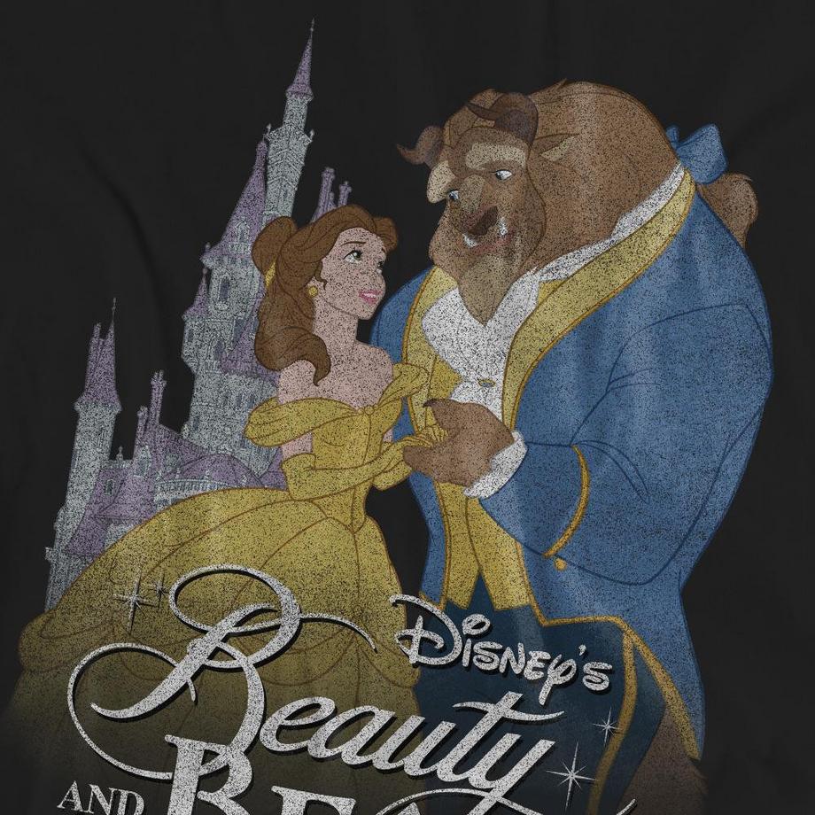 Beauty And The Beast Beauty and the Beast Grafik Print T-Shirt  