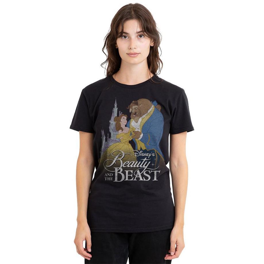 Beauty And The Beast Beauty and the Beast Grafik Print T-Shirt  