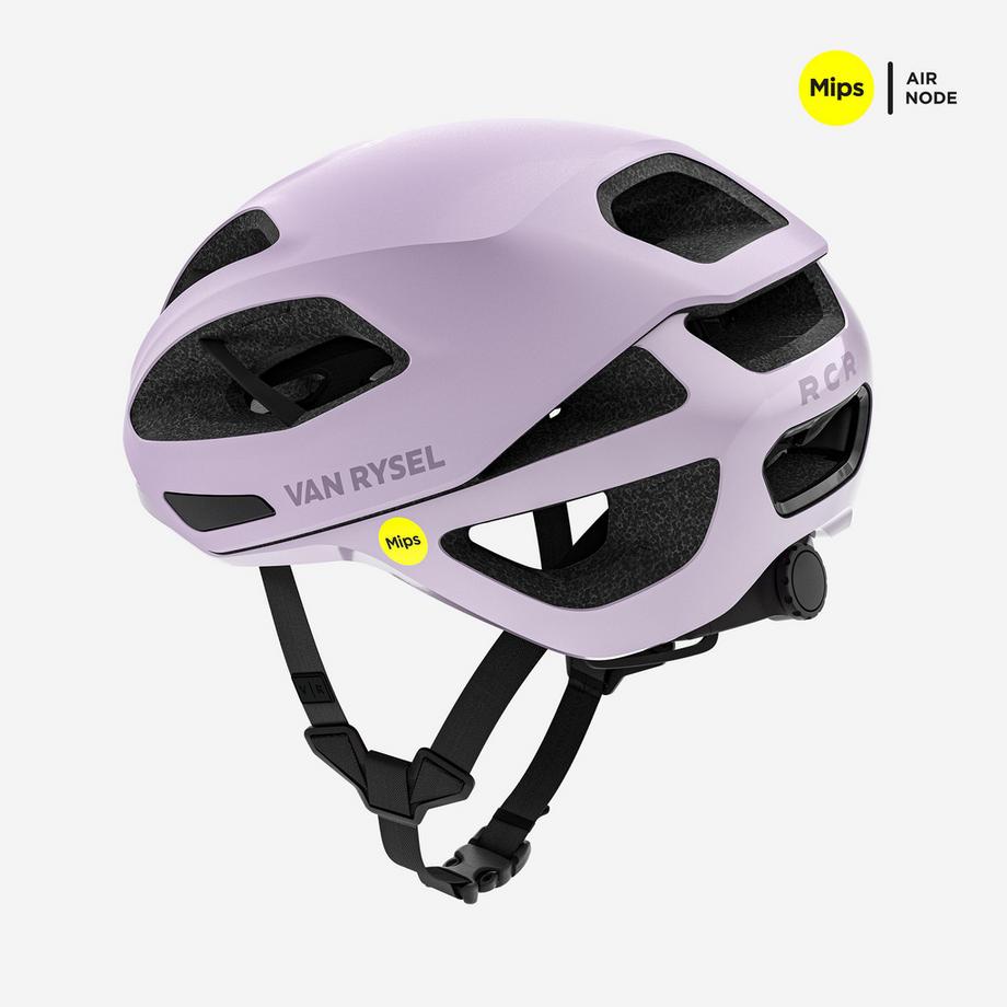 VAN RYSEL  Rennvelohelm, RCR Mips lila 