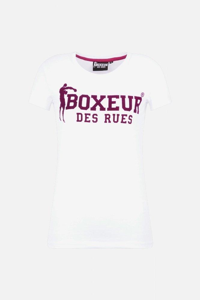 BOXEUR DES RUES  T-shirt avec logo sur le devant 