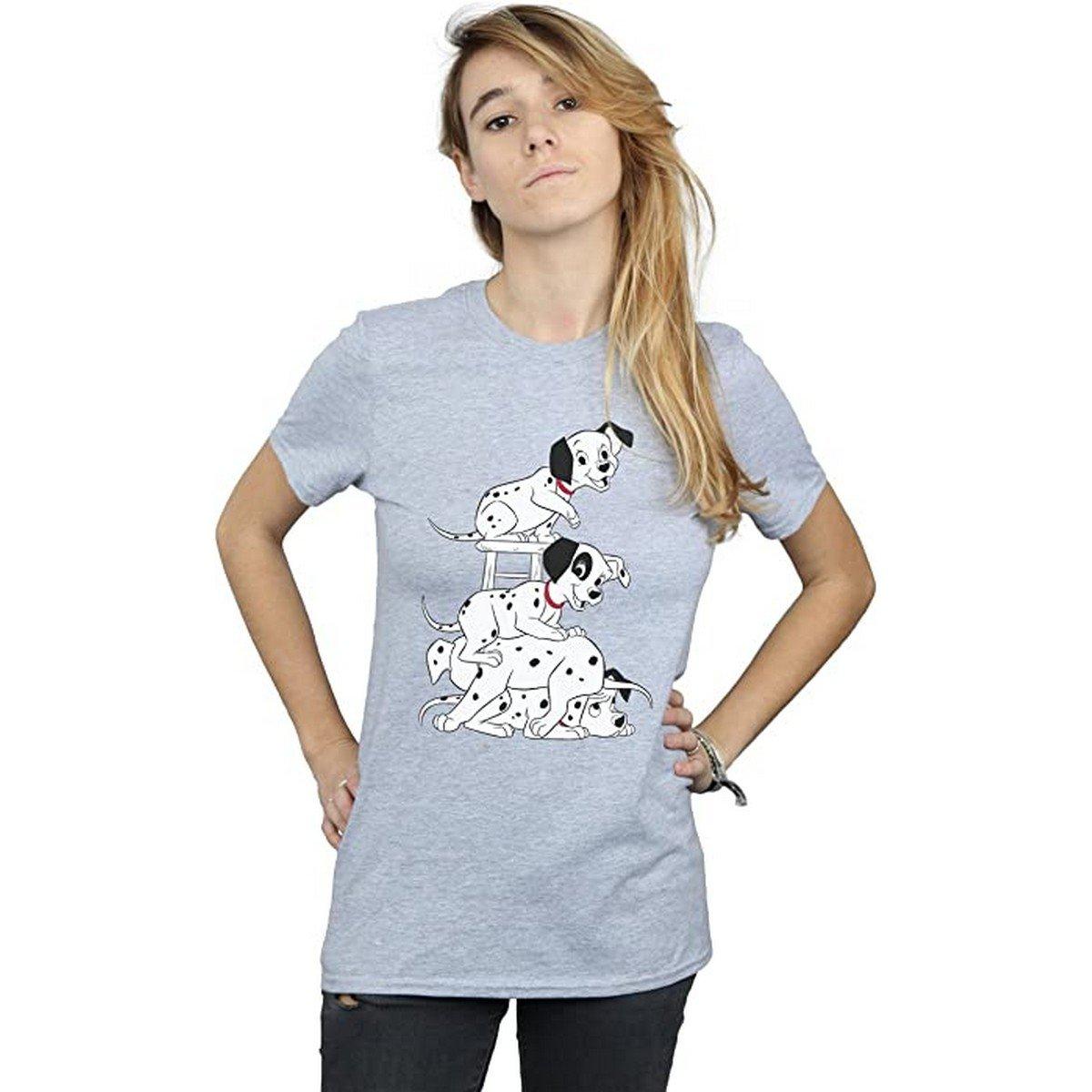 101 Dalmatians Dalmatians Stack T-Shirt Manches Courtes  