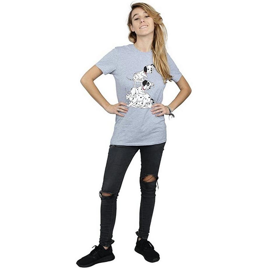 101 Dalmatians Dalmatians Stack T-Shirt Manches Courtes  