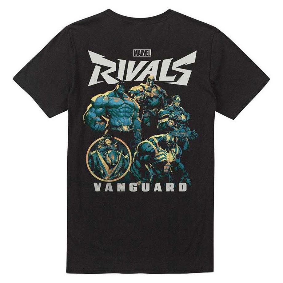 MARVEL Vanguard T-Shirt mit Rückendruck  