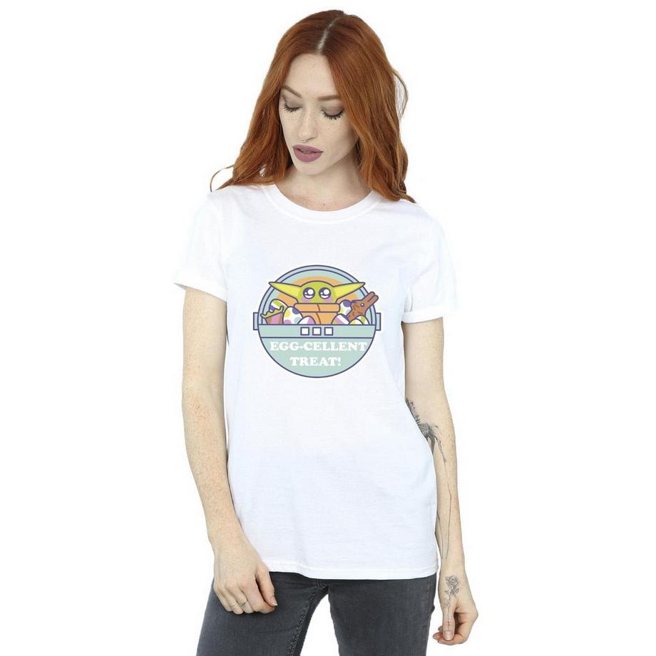 STAR WARS Mandalorian Eggcellent Easter T-Shirt  