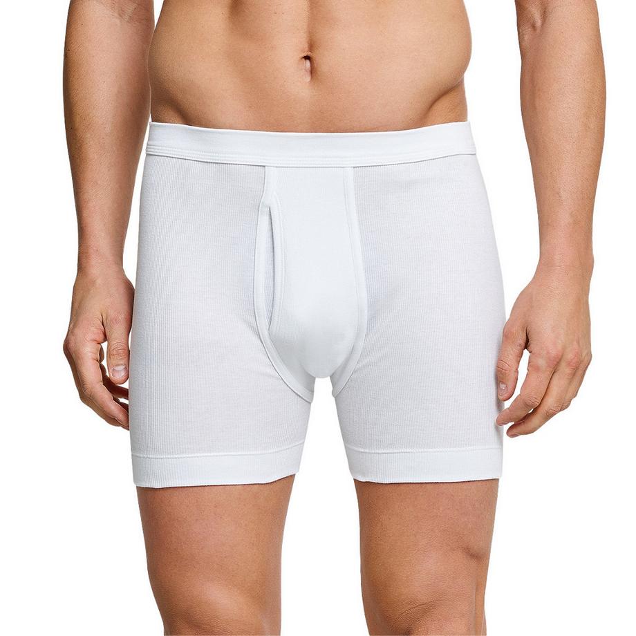 Schiesser Essentials Double Côte Boxer Long 5 Pièces  