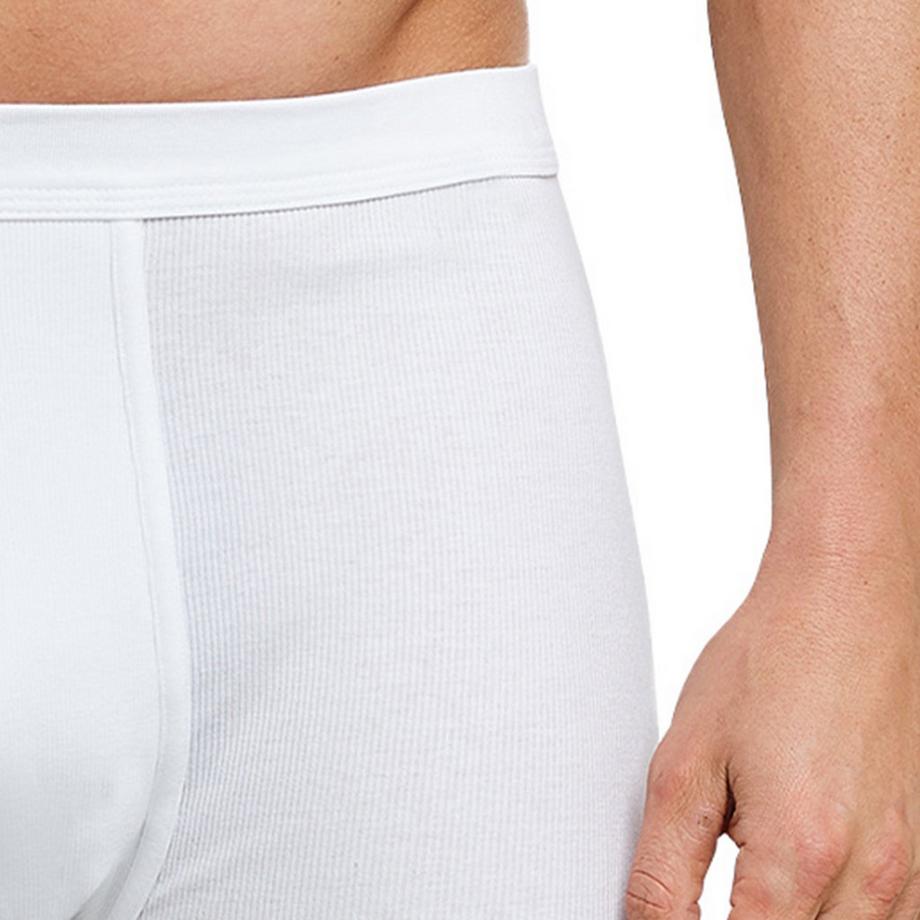 Schiesser Essentials Double Côte Boxer Long 5 Pièces  