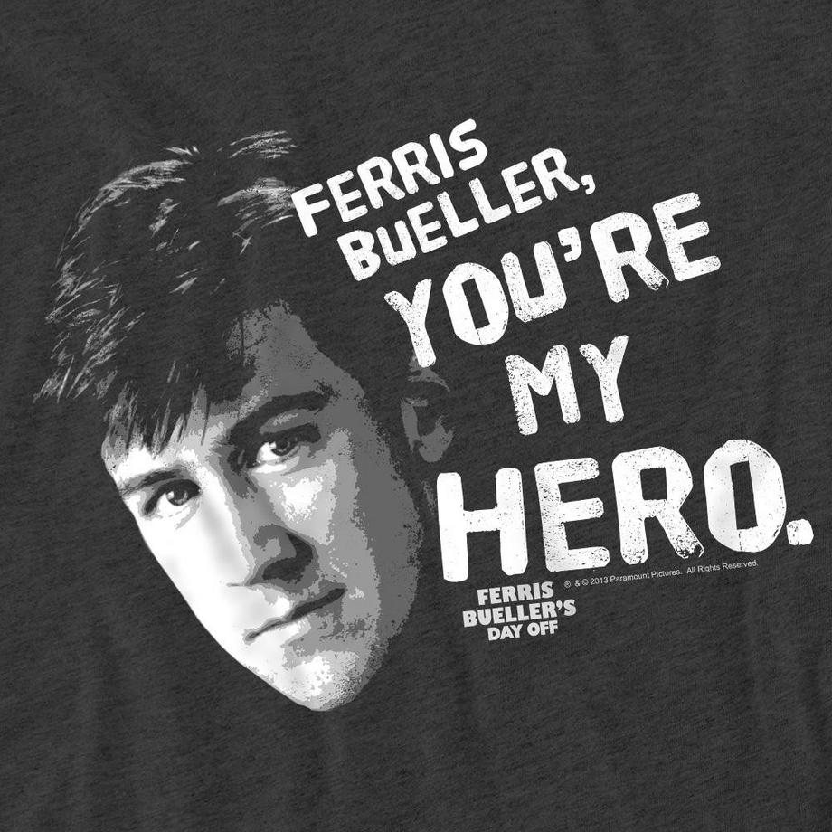 Ferris Bueller´s Day Off Ferris Bueller's Day Off My Hero T-Shirt  