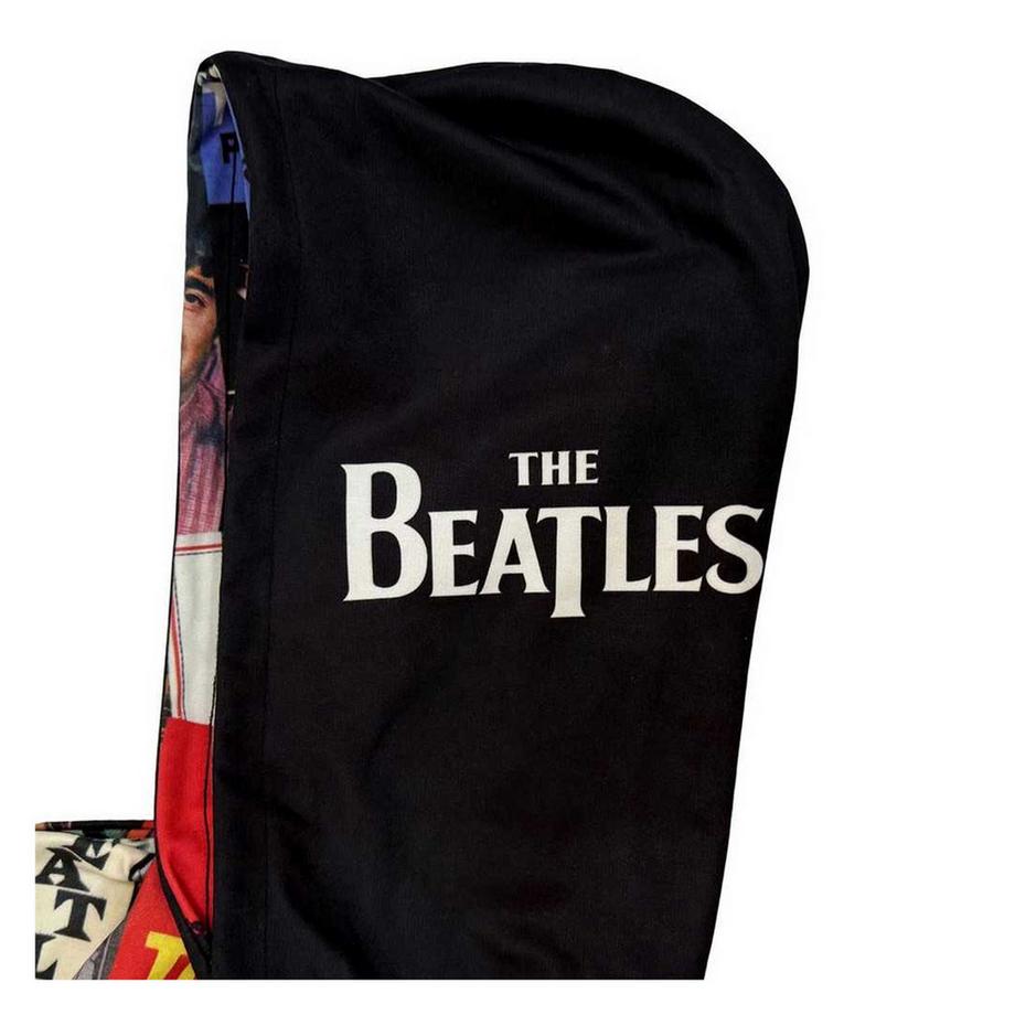 The Beatles Single Covers Felpa Con Cappuccio  
