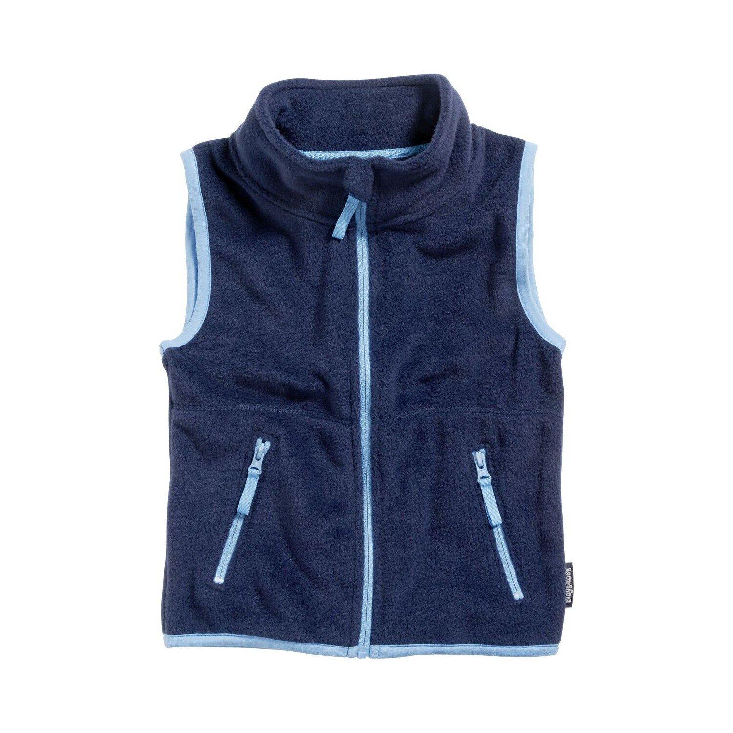 Playshoes  Veste sans manche polaire contrastée grand enfant 