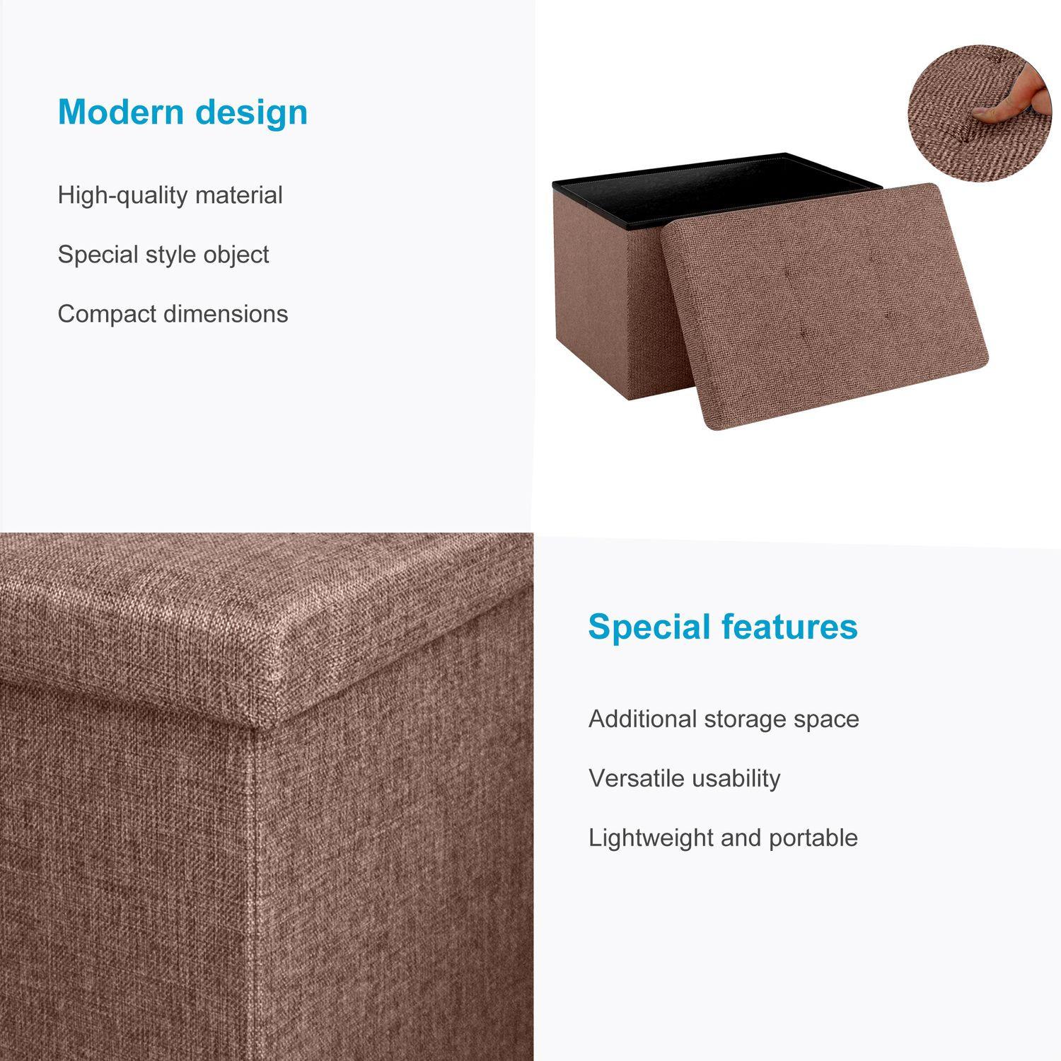 Intirilife Pouf Pieghevole  