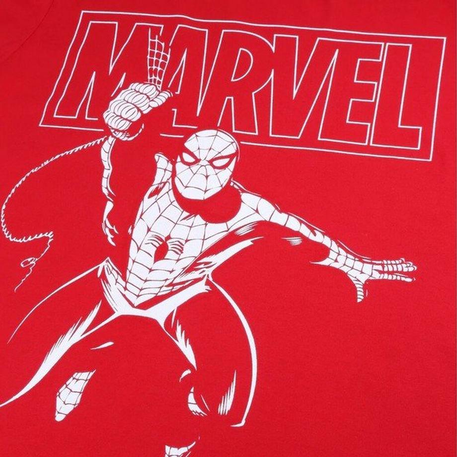 Spider-Man Logo Print T-Shirt  