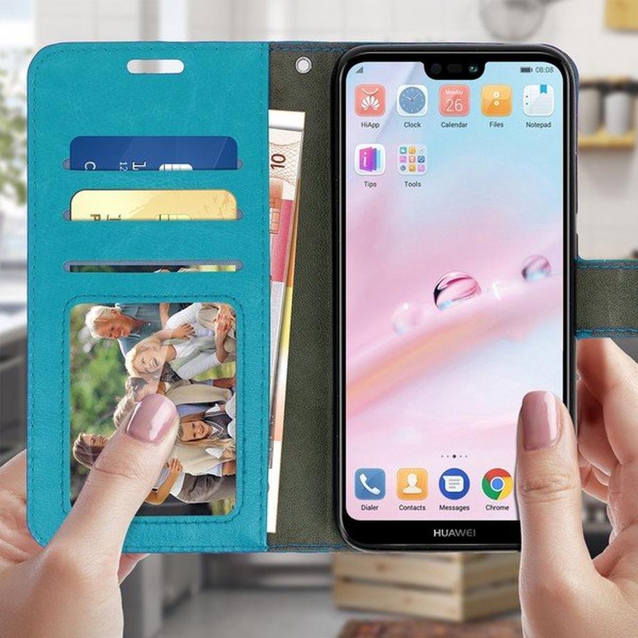 Avizar  Huawei P20 Lite Standing Case Blau 